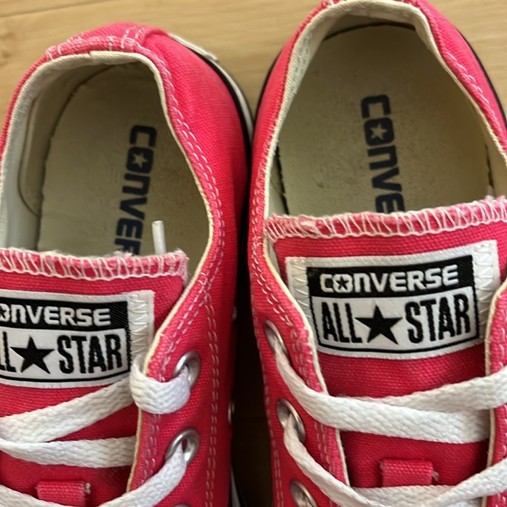 💥 CONVERSE MENS ALL STAR CHUCK TAYLOR LOW TOP SKATER CASUAL SNEAKERS /SHOES M: 4 - Picture 11 of 12